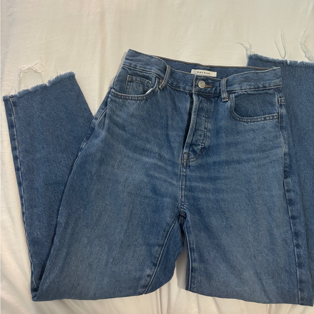 Pacsun high rise straight jeans